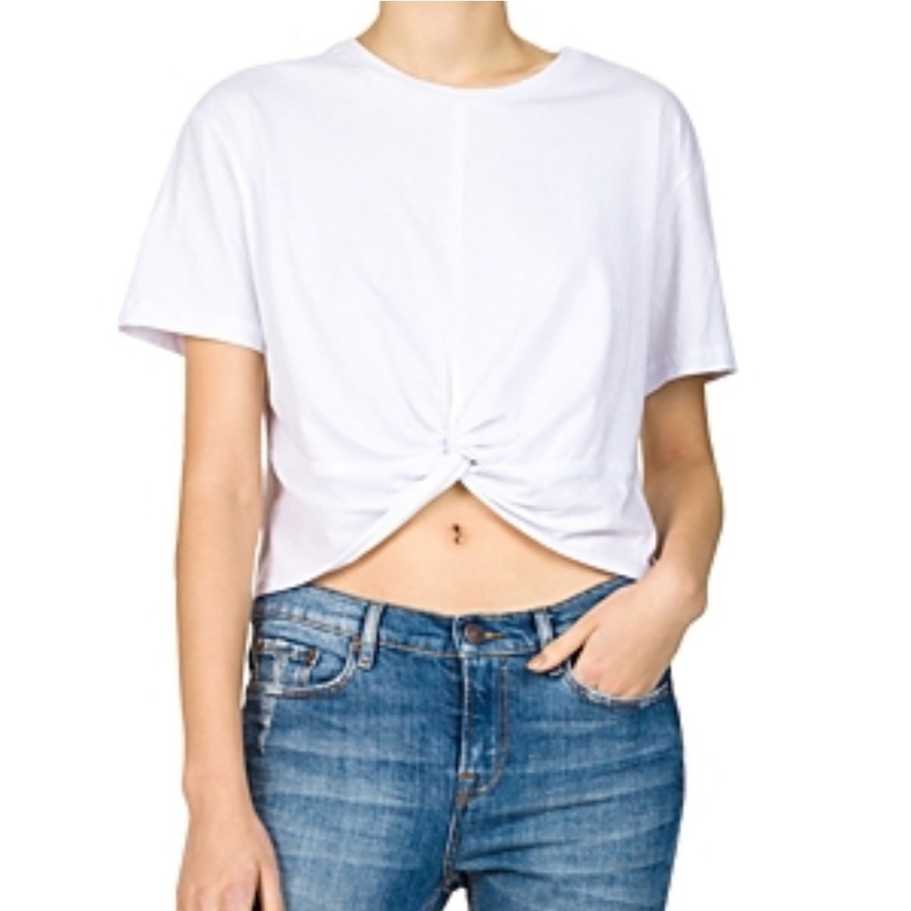 The Kooples cropped tee